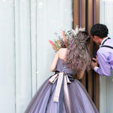 《#とびきりのカラードレス》で見つけた＊秋冬婚にぴったりのカラードレス