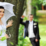 結婚式当日に雨が降ったら挑戦したい！ロマンティックなレイニーフォト